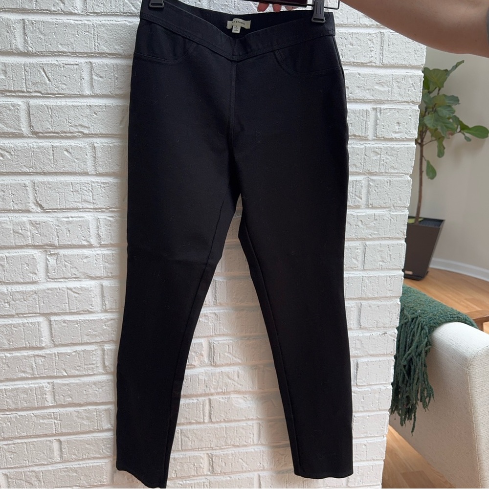 Women’s black slacks, office, work